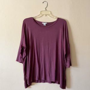 Bar 3 Loose Purple T-shirt